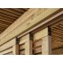 Rails de coulissement pour kit de portes pergola bois en Pin technologie DURAPIN marque Piveteaubois Vivre en Bois